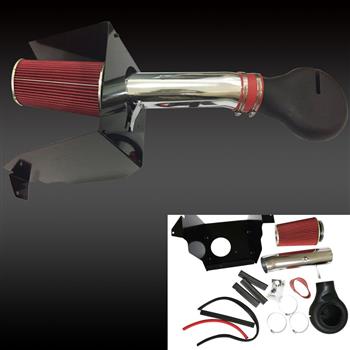 BX-CAIK-52 Cold Air Intake Kit for 1994-2001 Dodge Ram 1500 with 5.2L / 5.9L V8 Engine Red