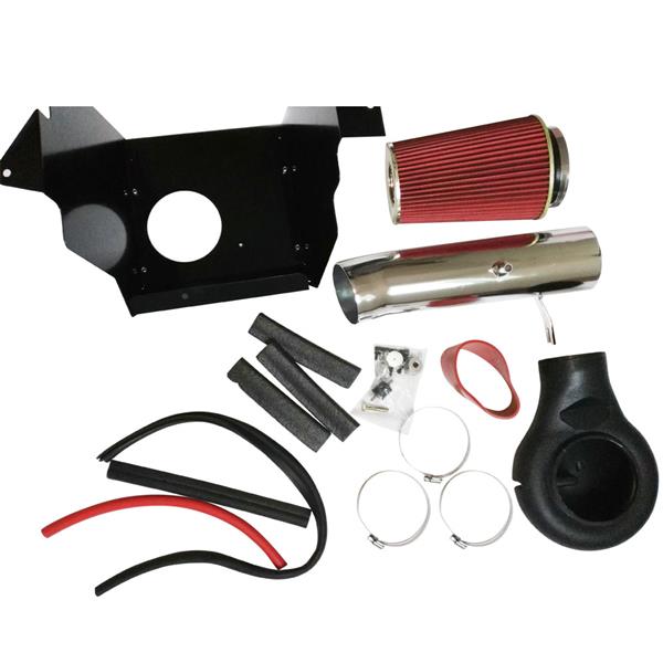 BX-CAIK-52 Cold Air Intake Kit for 1994-2001 Dodge Ram 1500 with 5.2L / 5.9L V8 Engine Red