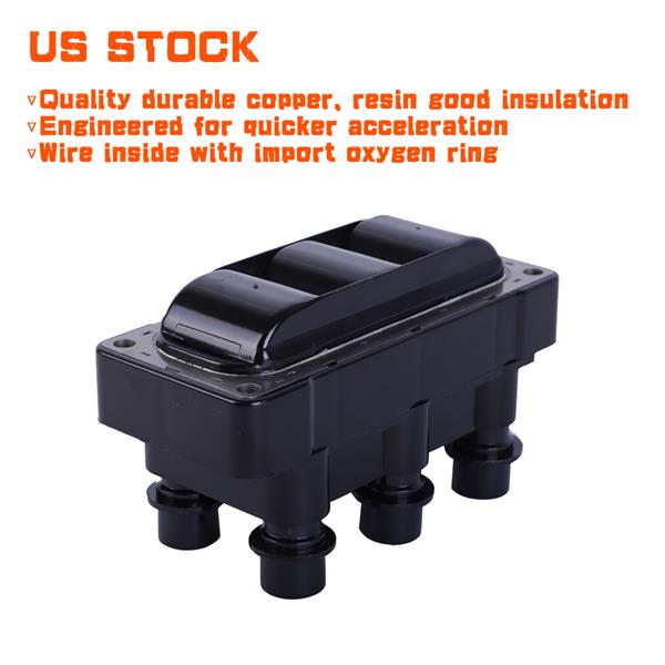 Ignition Coil for Ford Jaguar Mazda Mercury V6 