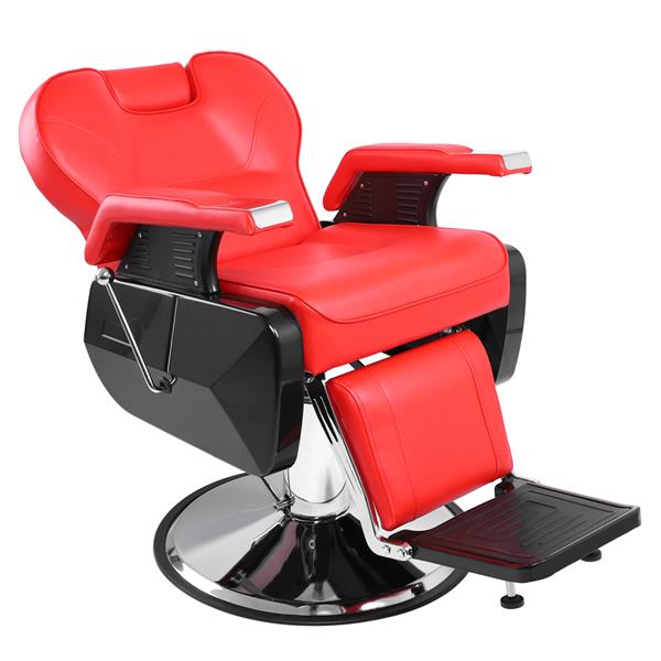 Professional Salon Barber Chair 8702A Red 