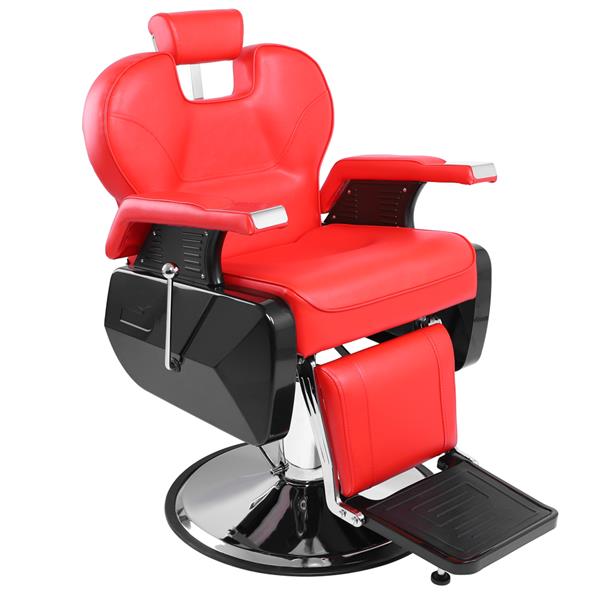 Professional Salon Barber Chair 8702A Red 