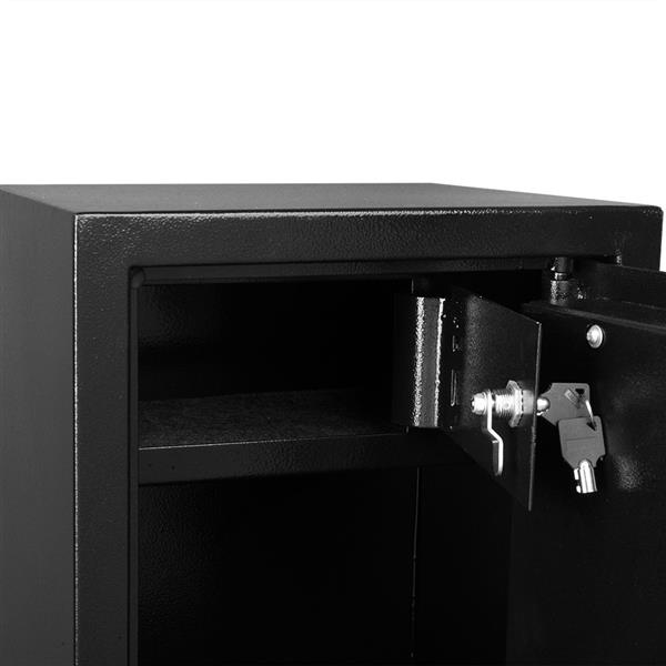 Digital Gun Safe Box 5-Rifle Firearm Storage Cabinet Black