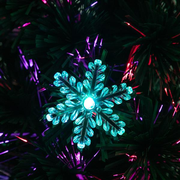 7FT Small Light Fiber Optic Christmas Tree 290 Branches