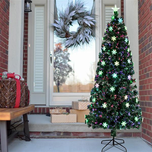 7FT Small Light Fiber Optic Christmas Tree 290 Branches