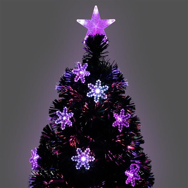 7FT Small Light Fiber Optic Christmas Tree 290 Branches