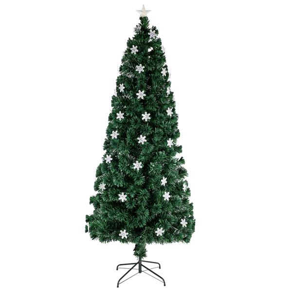 7FT Small Light Fiber Optic Christmas Tree 290 Branches