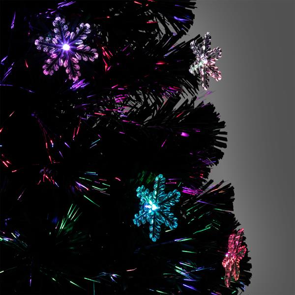 6FT Small Light Fiber Optic Christmas Tree 230 Branches