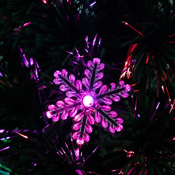 6FT Small Light Fiber Optic Christmas Tree 230 Branches