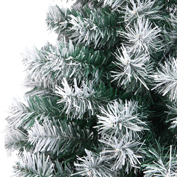 7FT Spray White PVC Christmas Tree 870 Branches