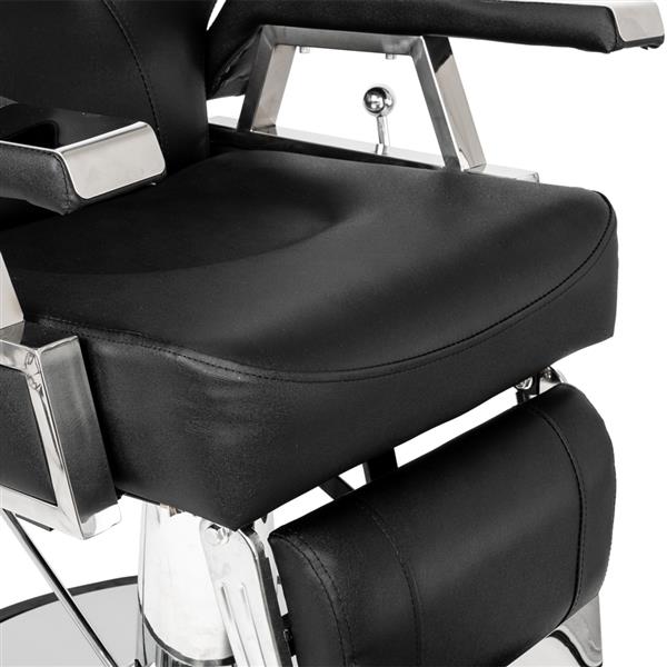 HZ8706 Professional Portable Hydraulic Lift Man Large Barber Chair Black 