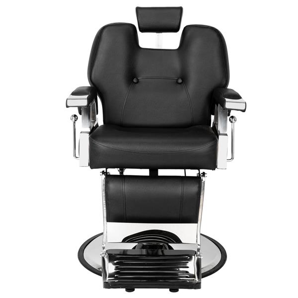 HZ8706 Professional Portable Hydraulic Lift Man Large Barber Chair Black 