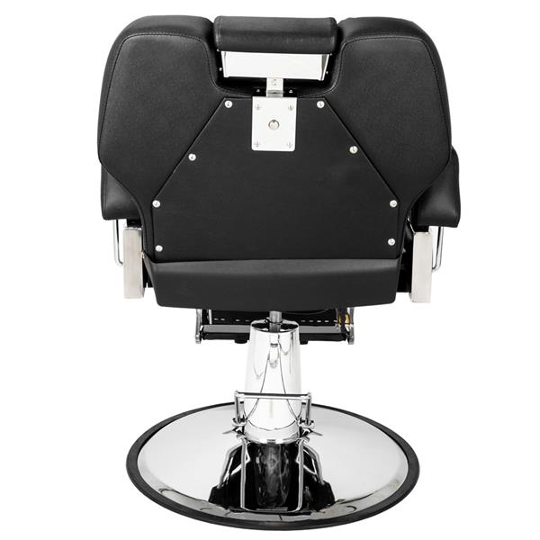 HZ8706 Professional Portable Hydraulic Lift Man Large Barber Chair Black 