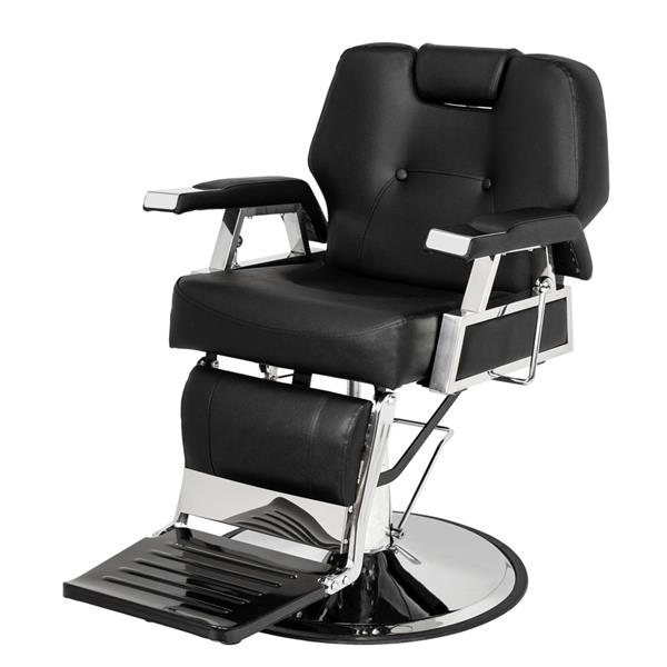 HZ8706 Professional Portable Hydraulic Lift Man Large Barber Chair Black 