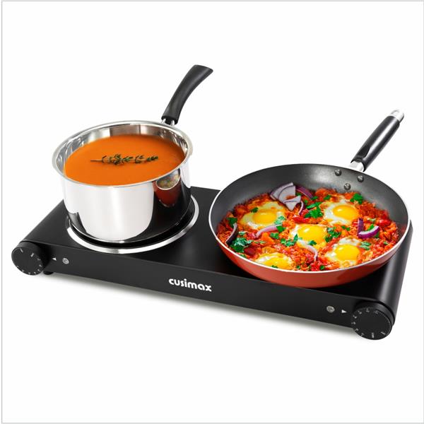 Cusimax CMIP-B180 Ceramic Hot Plate Portable Electric Cooktop Burner Single/Dual Infrared Electric Burner（Cannot be sold on Amazon)