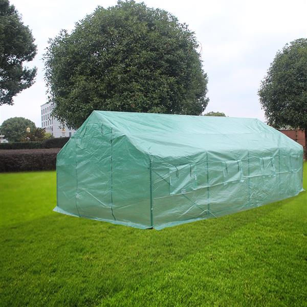  20′x10′x7′-B Heavy Duty Greenhouse Plant Gardening Spiked Greenhouse Tent 