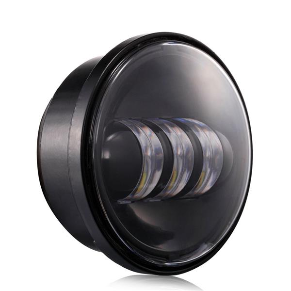 7" 6500K White Light IP67 Waterproof LED Headlight   2pcs 4.5" 6-LED Fog Lamps Kit for Vehicles 