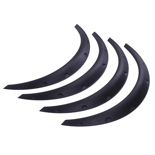 78CM 4PCS Car Body Fenders for Common Car Black