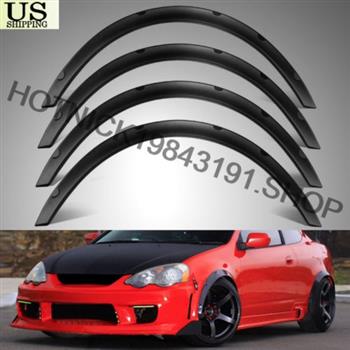 78CM 4PCS Car Body Fenders for Common Car Black