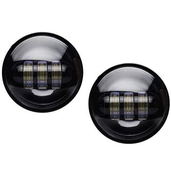 7\\" 6500K White Light IP67 Waterproof LED Headlight   2pcs 4.5\\" 6-LED Fog Lamps Kit for Vehicles 