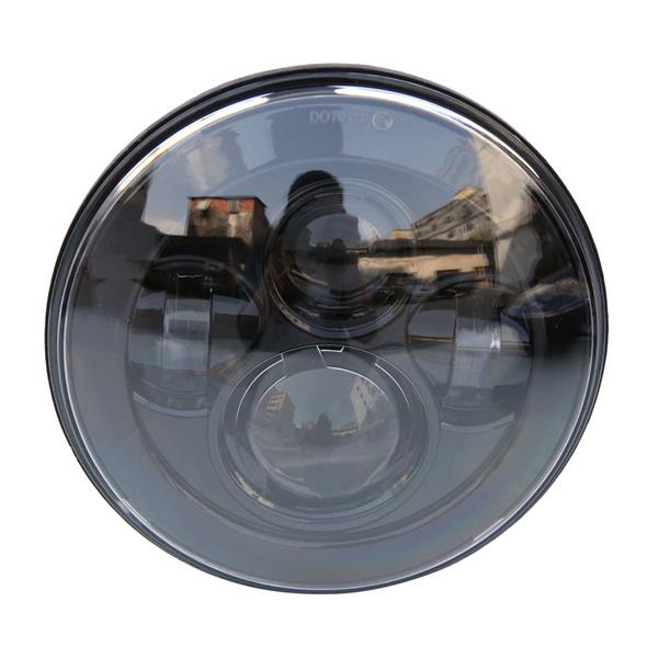 7" 6500K White Light IP67 Waterproof LED Headlight   2pcs 4.5" 6-LED Fog Lamps Kit for Vehicles 