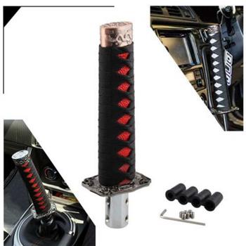 12mm Car Shift Gear Knob Black and Red
