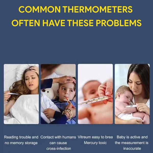 非接触式红外测温仪额温枪和耳朵温度计-25