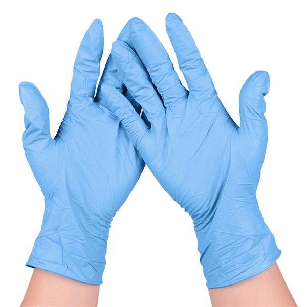 一次性丁腈检查手套L码100只-6