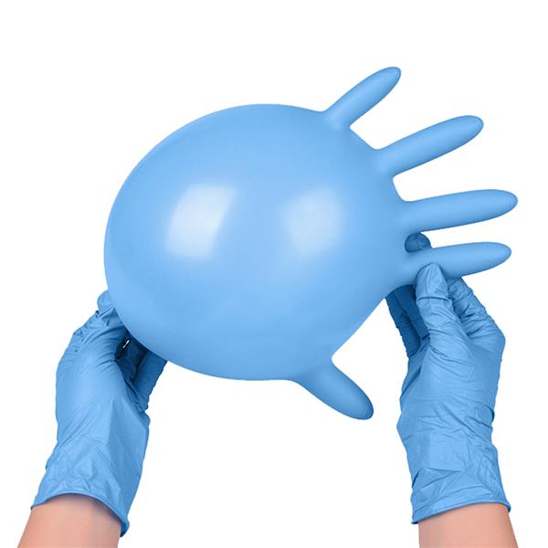 一次性丁腈检查手套L码100只-4