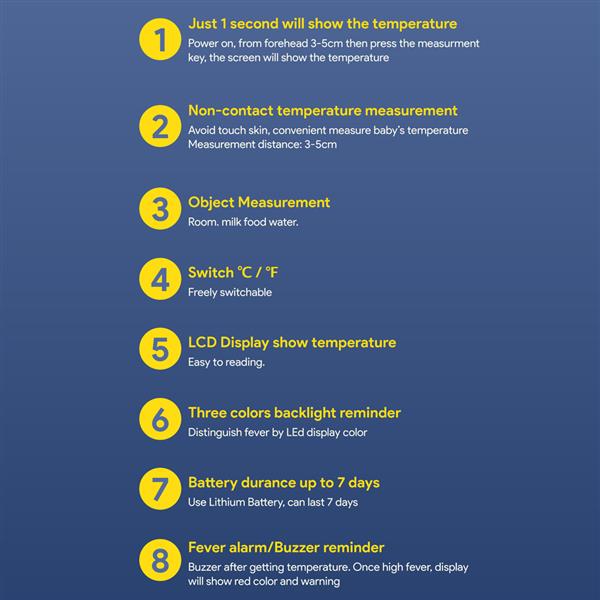 非接触式红外测温仪额温枪和耳朵温度计-23