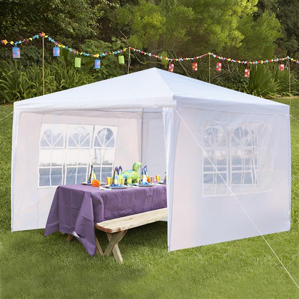 10'x10' Patio Party Tent Wedding Canopy Heavy Outdoor Upgrade Section