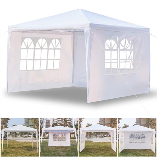 10'x10' Patio Party Tent Wedding Canopy Heavy Outdoor Upgrade Section