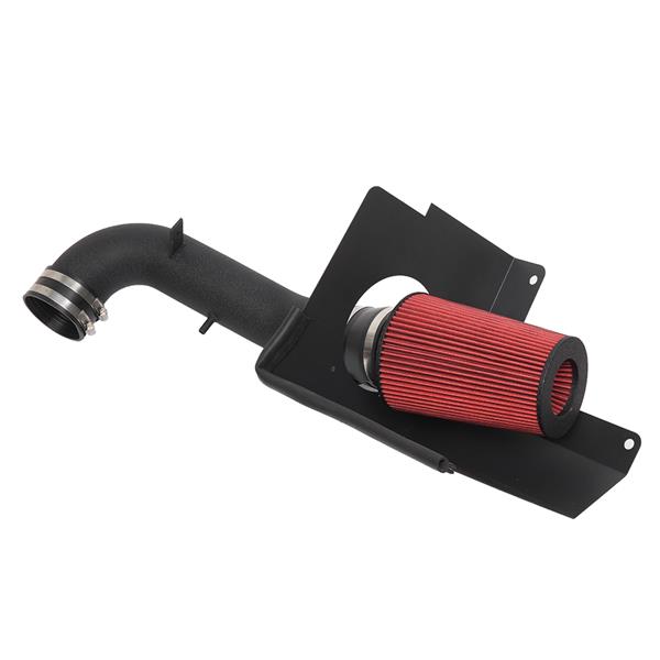 3.5" Air Intake Kit For Gmc/Chevrolet Silverado 2007-2008 Sierra 4.8L/5.3L/6.0L/6.2L V8 Red   Black