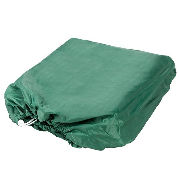 16-18ft 600D Oxford Fabric High Quality Waterproof Boat Cover with Storage Bag Dark Army Green