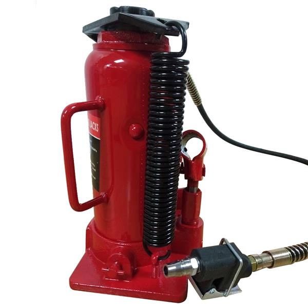 12 Ton Air / Manual Pneumatic Hydraulic Bottle Jack Automotive Repair Tool