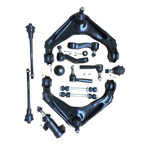 13pcs Complete Control Arm Front Suspension Kit for 00-12 CHEVROLET/GMC 03-09 HUMMER