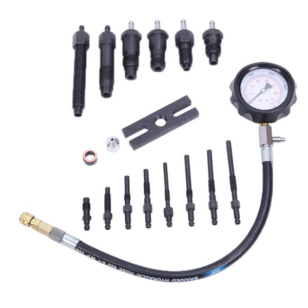 Diesel Engine Cylinder Compression Tester Test Tool Kit