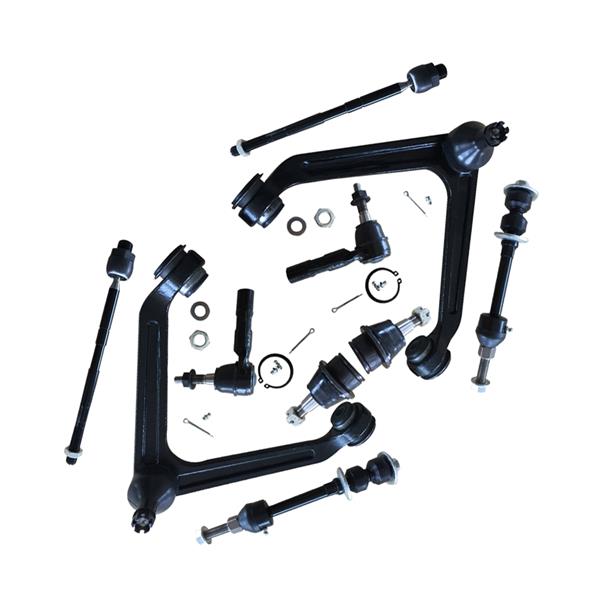 10pcs Complete Control Arm Front Suspension Kit for 02-05 DODGE