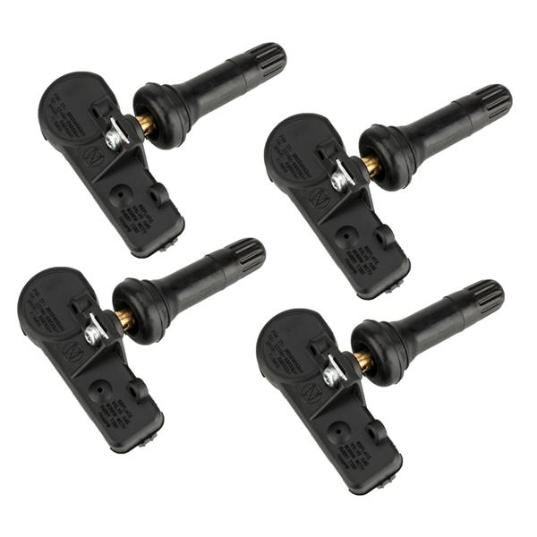 4pcs New GMC Cadillac Buick TPMS Tire Pressure Monitoring Sensors Black