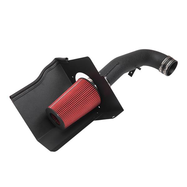 3.5" Air Intake Kit For Gmc/Chevrolet Silverado 2007-2008 Sierra 4.8L/5.3L/6.0L/6.2L V8 Red   Black