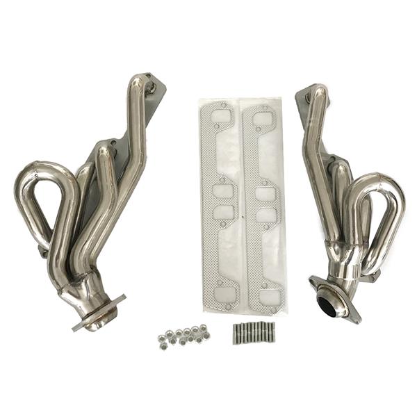 Exhaust Manifold 2.00" Outlet 94-04 Headers for Dodge Dakota,Ram 1500, 2500, 3500 Pickup, 5.2, 5.9L, Pair AGS0085