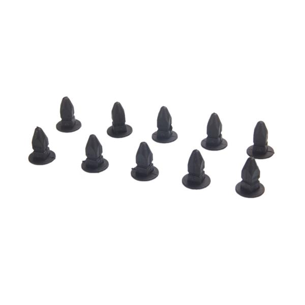 10x Door Panel Retainer Clips Fastener Rivet For Volkswagen Jetta 357-827-998