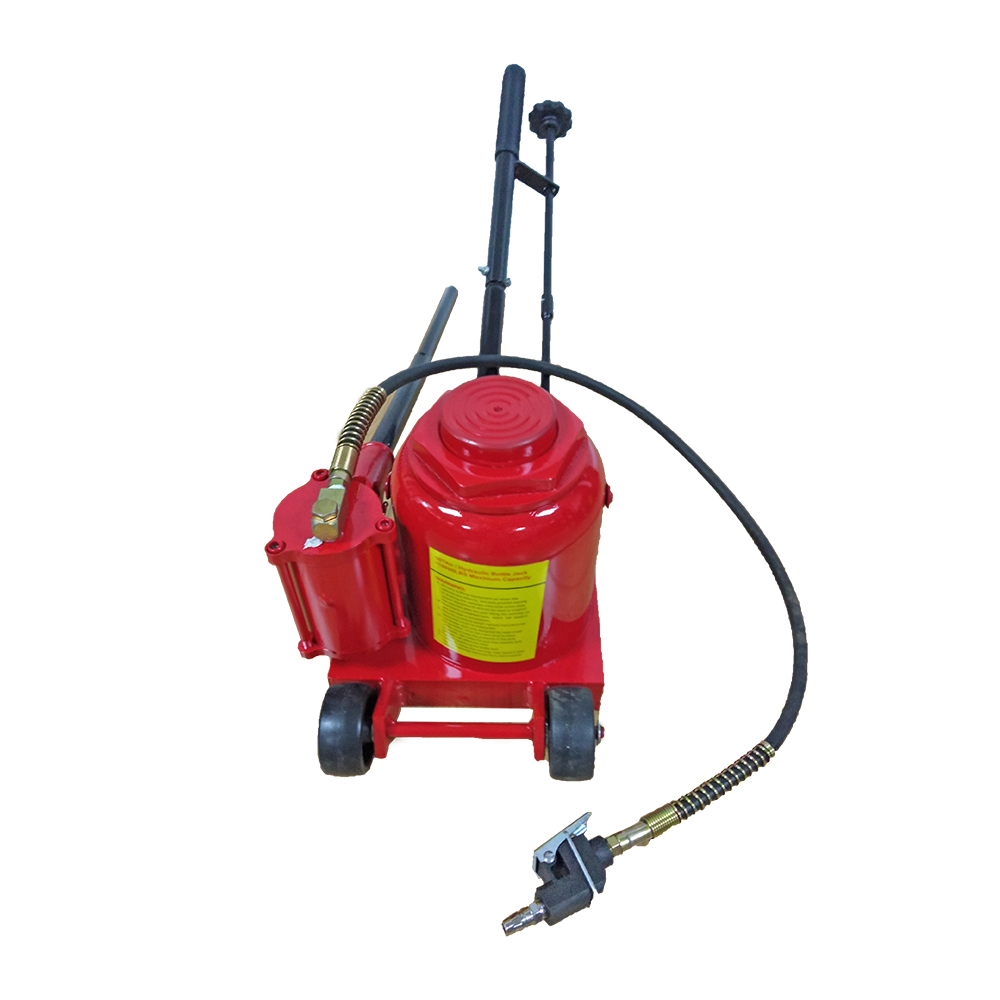 50 Ton Air / Manual Pneumatic Hydraulic Bottle Jack Automotive Repair Tool view 3