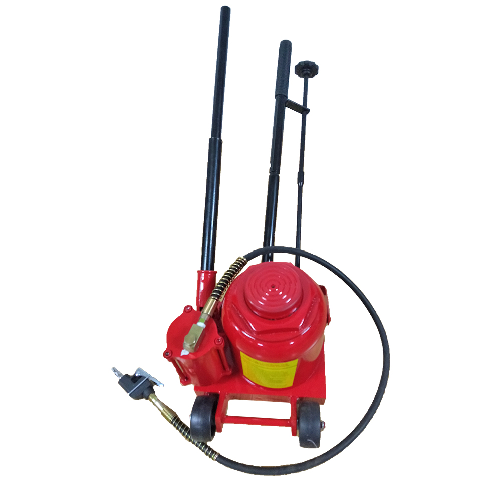 50 Ton Air / Manual Pneumatic Hydraulic Bottle Jack Automotive Repair Tool view 4