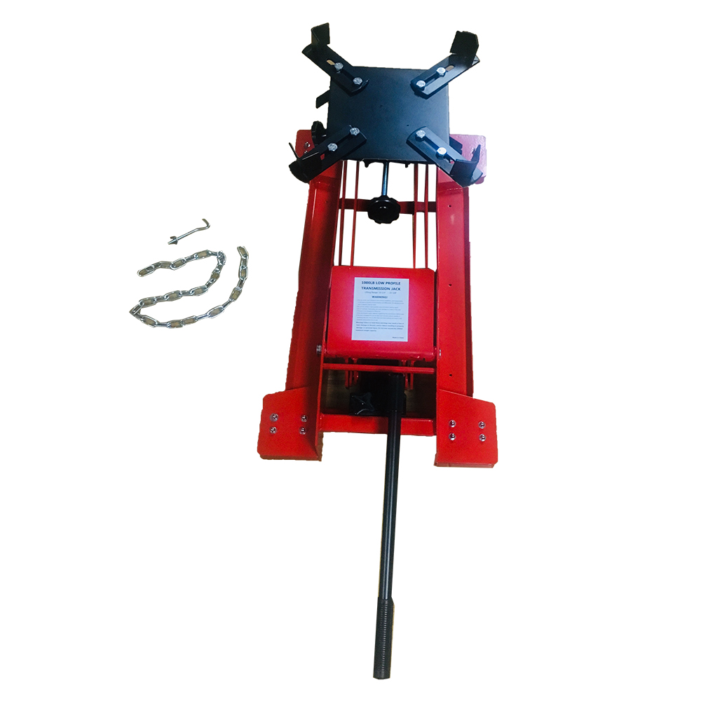 1100Lb 0.5 Ton Low Profile Transmission Hydraulic Jack Auto Shop Repair Low Lift