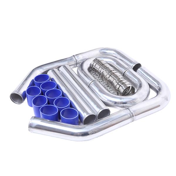 3 Inch 8pcs Universal Polishing Aluminum Tube Set Blue