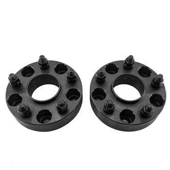 2pcs Professional Hub Centric Wheel Adapters for Jeep Wrangler 2007-2015/Commander 2006-2010/Grand Cherokee 1999-2010 Black