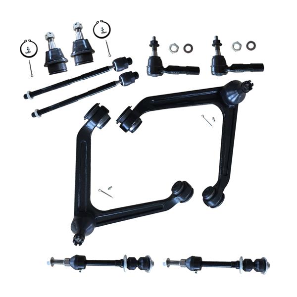 10pcs Complete Control Arm Front Suspension Kit for 02-05 DODGE