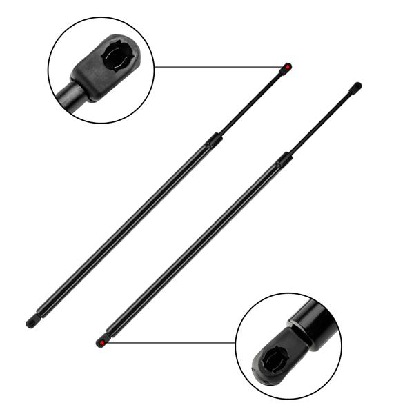 2 Glass Lift Supports Struts Shock -6117