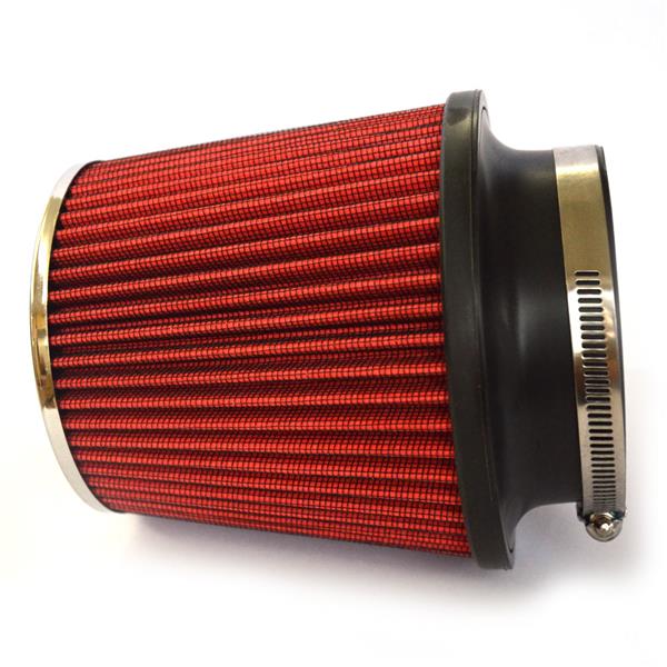 3 Inch Inlet Short Air Filter 76mm Red