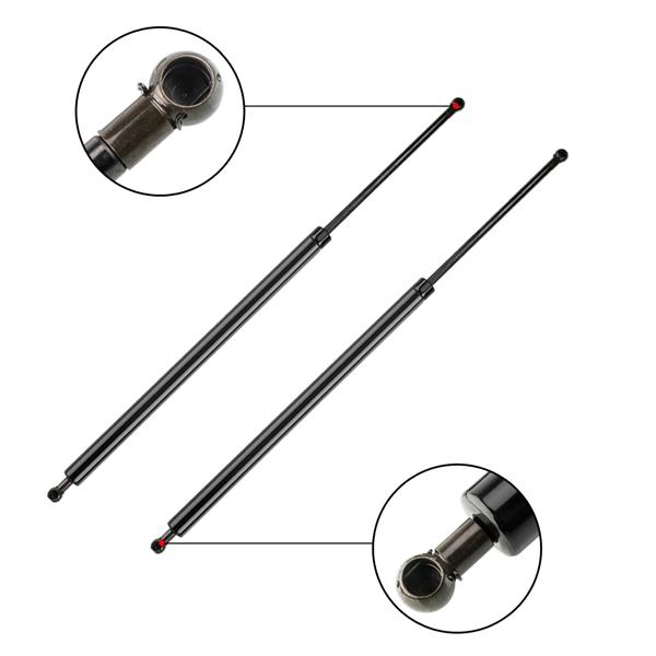 2 Glass Lift Supports Struts Shock -4782